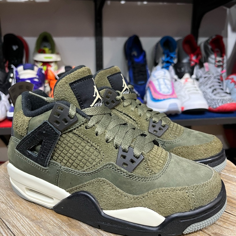 Jordan 4s Olive grade school